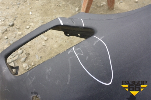 Бампер задний (до 2015г под парктроник) (5215942190) для Toyota Rav-4 с 2012-2019г (Рав 4)