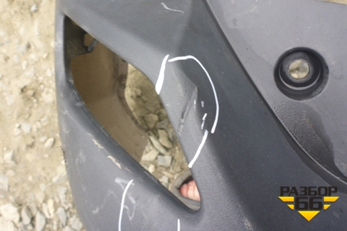 Бампер задний (до 2015г под парктроник) (5215942190) для Toyota Rav-4 с 2012-2019г (Рав 4)