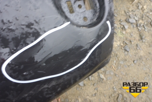 Бампер задний (85022JU14H) для Nissan X-Trail (Т31) с 2007-2014г