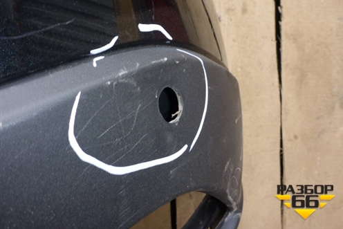 Бампер задний (под парктроник) (KD4750221) для Mazda CX 5 с 2012-2016г (СХ5)
