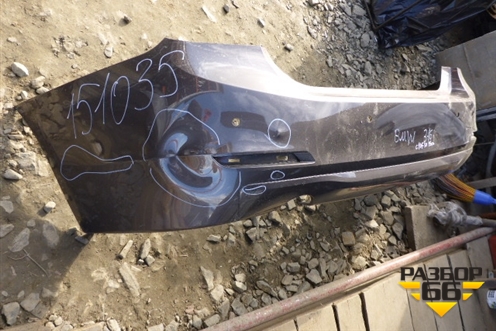 Бампер задний (до 2015г под парктроник) для BMW 3-серия F30/F31 с 2011г