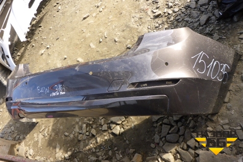 Бампер задний (до 2015г под парктроник) для BMW 3-серия F30/F31 с 2011г