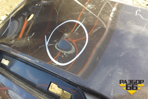 Бампер задний (до 2015г под парктроник) для BMW 3-серия F30/F31 с 2011г