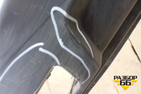 Бампер задний (под парктроник) (85022JU14H) для Nissan X-Trail (Т31) с 2007-2014г (Хтраил)