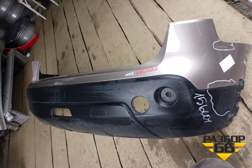 Бампер задний (85022JD00H) для Nissan Qashqai (J10E) с 2006-2013г (Кашкай)