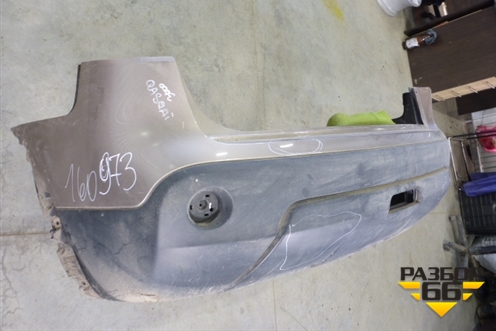 Бампер задний (85022JD00H) для Nissan Qashqai (J10E) с 2006-2013г (Кашкай)