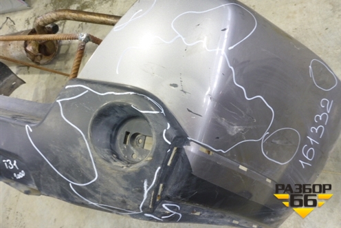 Бампер задний (85022JU14H) для Nissan X-Trail (Т31) с 2007-2014г