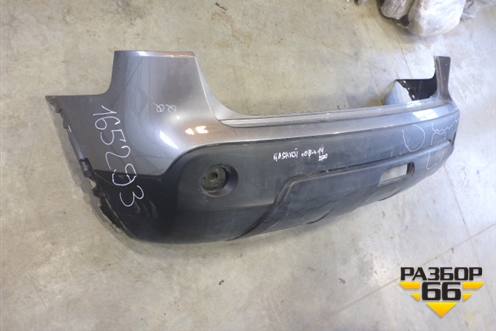 Бампер задний (85022JD00H) для Nissan Qashqai (J10E) с 2006-2013г (Кашкай)