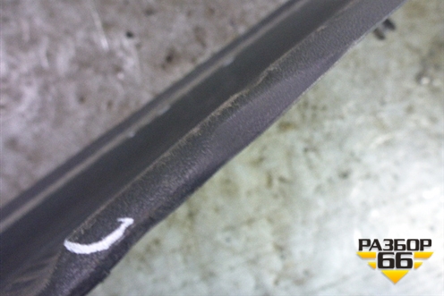 Накладка заднего бампера (до 2012г) (5216260040) для Toyota Land Cruiser (200) с 2008г (Ленд Крузер)
