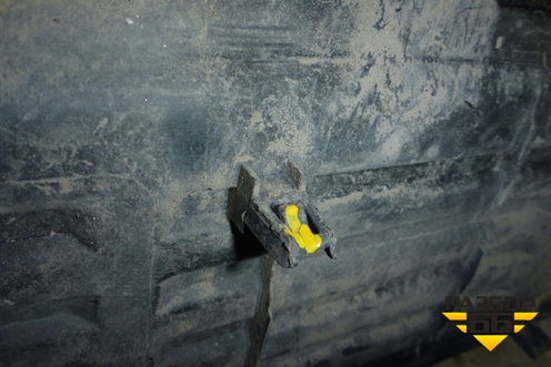 Накладка заднего бампера (до 2012г) (5216260040) для Toyota Land Cruiser (200) с 2008г (Ленд Крузер)