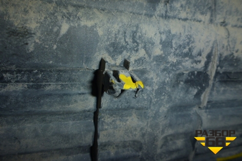 Накладка заднего бампера (до 2012г) (5216260040) для Toyota Land Cruiser (200) с 2008г (Ленд Крузер)