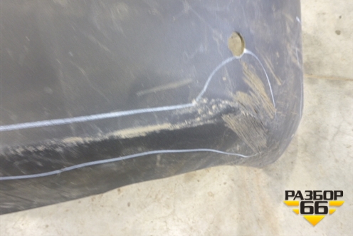 Бампер задний (до 2015г под парктроник) (5215942190) для Toyota Rav-4 с 2012-2019г (Рав 4)