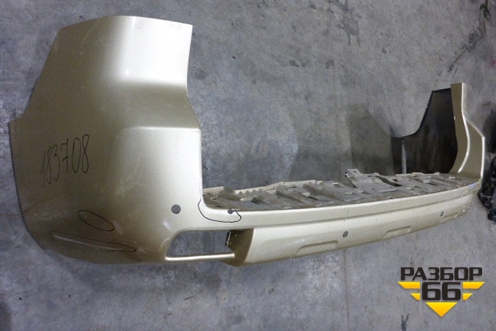 Бампер задний (до 2017г под парктроник) (5215960500) для Toyota Land Cruiser Prado(150) с 2009г (Ленд Крузер Прадо)