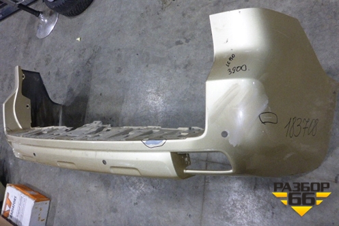 Бампер задний (до 2017г под парктроник) (5215960500) для Toyota Land Cruiser Prado(150) с 2009г (Ленд Крузер Прадо)