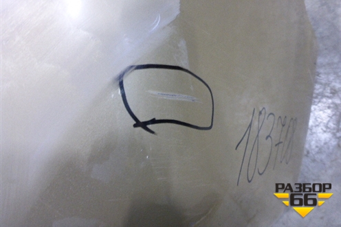 Бампер задний (до 2017г под парктроник) (5215960500) для Toyota Land Cruiser Prado(150) с 2009г (Ленд Крузер Прадо)