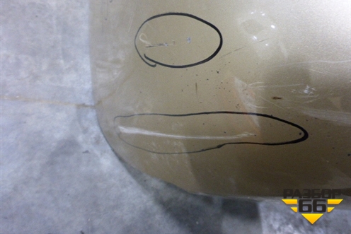 Бампер задний (до 2017г под парктроник) (5215960500) для Toyota Land Cruiser Prado(150) с 2009г (Ленд Крузер Прадо)