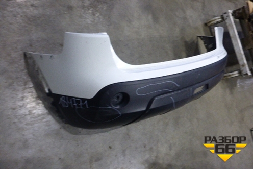 Бампер задний (85022JD00H) для Nissan Qashqai (J10E) с 2006-2013г (Кашкай)