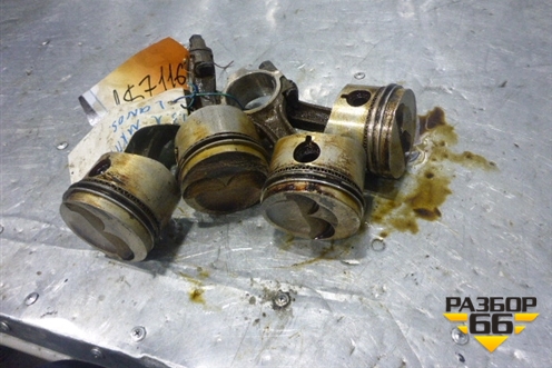 Поршень с шатуном (1.3л) для Chevrolet Lanos с 2004г (Ланос)