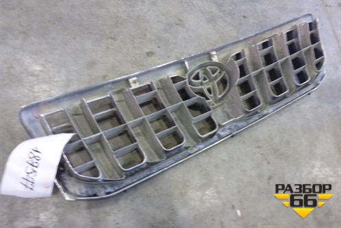 Решетка радиатора (светлый хром) (5311160570) для Toyota Land Cruiser Prado(120) с 2002-2009г