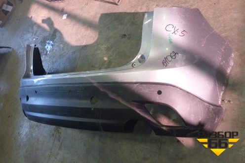 Бампер задний (под парктроник) (KD4750221) для Mazda CX 5 с 2012-2016г