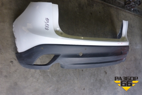 Бампер задний (под парктроник) (KD4750221) для Mazda CX 5 с 2012-2016г