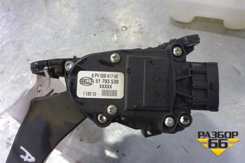 Педаль газа электронная (51793539) для Fiat Albea с 2003г