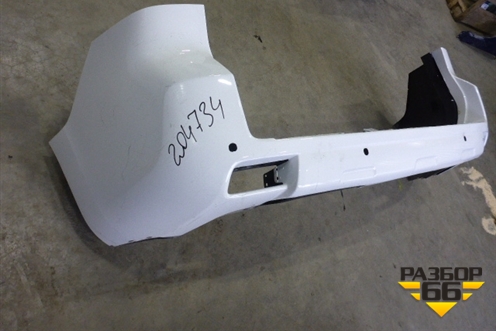 Бампер задний (до 2017г под парктроник) (5215960500) для Toyota Land Cruiser Prado(150) с 2009г (Ленд Крузер Прадо)