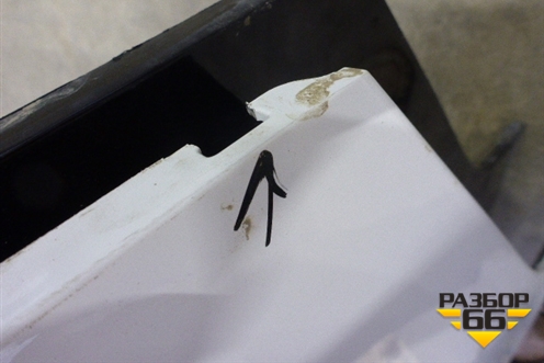 Бампер задний (до 2017г под парктроник) (5215960500) для Toyota Land Cruiser Prado(150) с 2009г (Ленд Крузер Прадо)