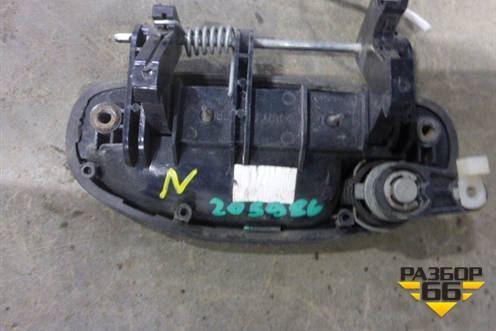 Ручка наружная двери передней правой (96304004) для Chevrolet Lanos с 2004г