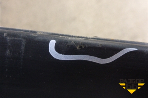 Юбка заднего бампера (до 2014г) (850B21KA1A) для Nissan Juke (F15) с 2010-2019г (Жук)