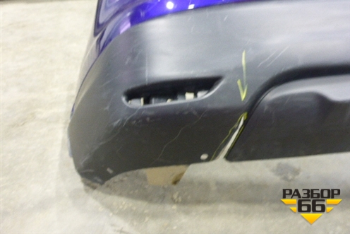 Бампер задний (до 2017г) (850224EA0H) для Nissan Qashqai (J11E) с 2013г (Кашкай)