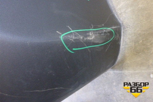 Бампер задний (до 2015г под парктроник) (5215942190) для Toyota Rav-4 с 2012-2019г (Рав 4)