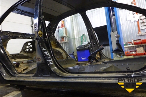 Порог со стойкой правый для Geely MK с 2008г