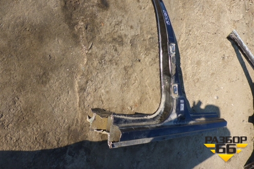 Порог со стойкой правый для Renault Logan с 2004-2015г (Логан)