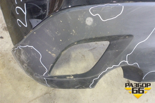 Бампер задний (под парктроник) (KD4750221) для Mazda CX 5 с 2012-2016г (СХ5)