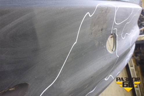 Бампер задний (под парктроник) (KD4750221) для Mazda CX 5 с 2012-2016г (СХ5)