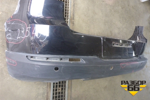 Бампер задний (Под парктроник) для Volkswagen Tiguan с 2011-2016г (Тигуан)