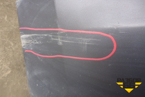 Бампер задний (Под парктроник) для Volkswagen Tiguan с 2011-2016г (Тигуан)