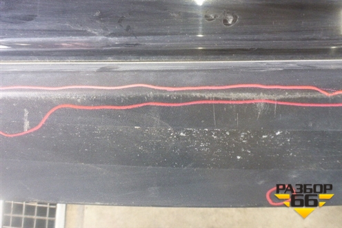 Бампер задний (Под парктроник) для Volkswagen Tiguan с 2011-2016г (Тигуан)