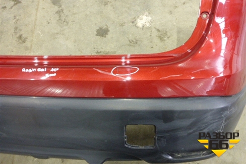 Бампер задний (до 2017г) (850224EA0H) для Nissan Qashqai (J11E) с 2013г (Кашкай)