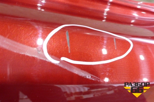 Бампер задний (до 2017г) (850224EA0H) для Nissan Qashqai (J11E) с 2013г (Кашкай)