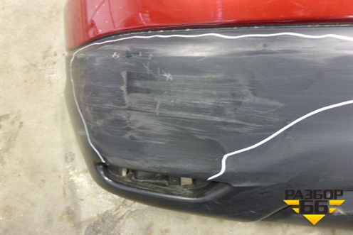 Бампер задний (до 2017г) (850224EA0H) для Nissan Qashqai (J11E) с 2013г (Кашкай)