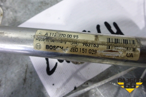 Рейка топливная рампа (3.2л M112) (A1120700095) для Mercedes Benz S-Klass W220 с 1998-2005г (С)