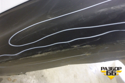 Бампер задний (под парктроник) (850223KN0H) для Nissan Pathfinder (R52R) с 2012-2020г