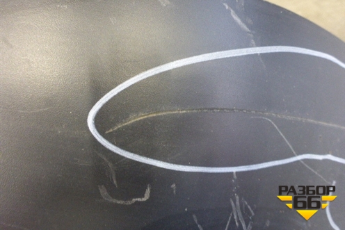 Юбка заднего бампера (до 2014г) (850B21KA1A) для Nissan Juke (F15) с 2010-2019г (Жук)