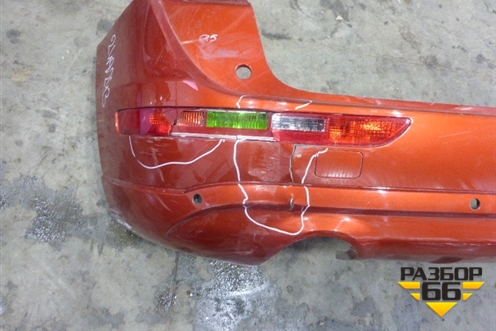 Бампер задний (под парктроник) (8R0807385C) для Audi Q5 c 2008-2017г