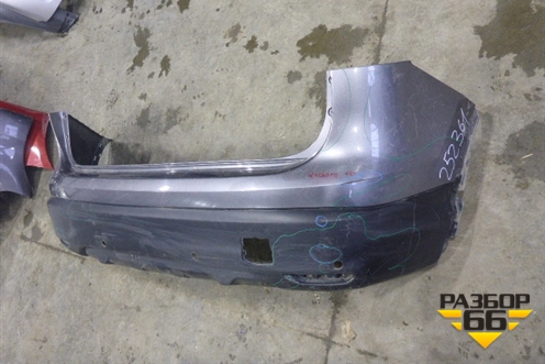Бампер задний (до 2017г) (850224EA0H) для Nissan Qashqai (J11E) с 2013г (Кашкай)