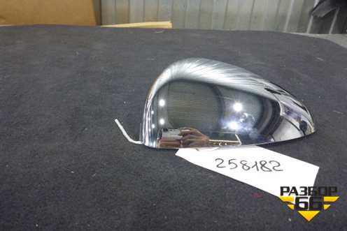 Накладка зеркала левого (новая хром) для Chevrolet Aveo (Т300) с 2011г (Авео Т300)