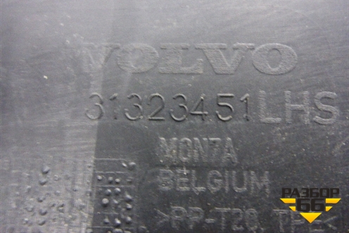 Дефлектор радиатора левый (новый) (31323451) для Volvo S80 с 2006-2016г (C80)