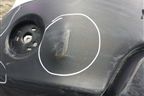 Бампер задний (85022JD00H) для Nissan Qashqai (J10E) с 2006-2013г